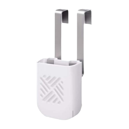 Mozhitti Plastic And Metal Toilet Tank Cleaner Holder With A Hanging Design To Of