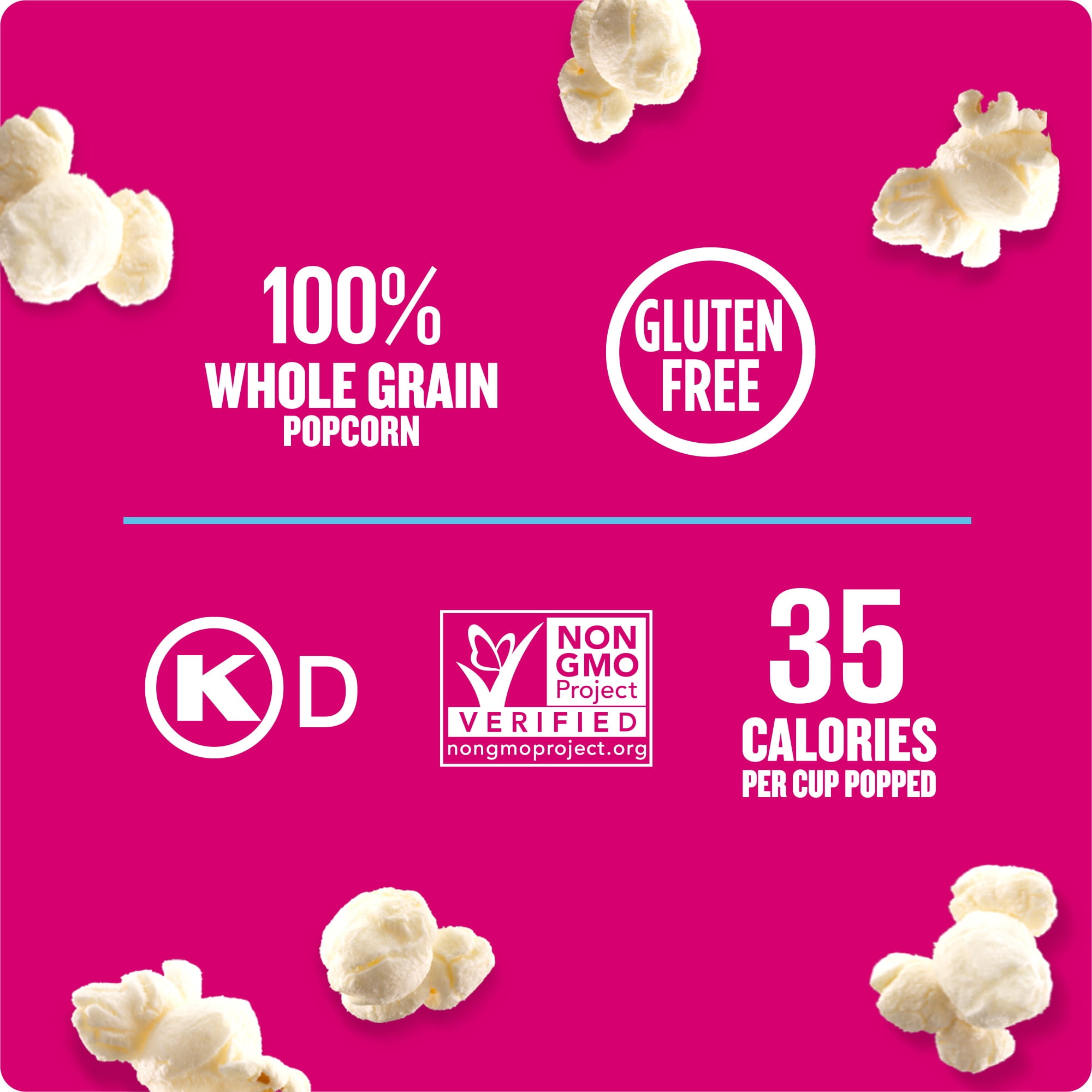 (2 pack) Angie's BOOMCHICKAPOP Sea Salt Microwave Popcorn, 3.29 oz., 6-Count Bags