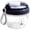 Blue, variant on Jiibva Overnight Oatmeal Cup with Airtight Lid Yogurt Cup Mason Jar Food Storage Containers Portable Salad Breakfast Jar 650ml