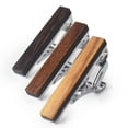 thumbnail image 3 of Paquete de 3-6 clips de de madera simples para hombre, broche de de moda , barra de de 6 piezas Sunnimix Clip de corbata para hombre, 3 of 8