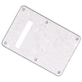 thumbnail image 3 of 2Pcs Electric Guitar Backplate Guitar Cavity Cover Plate Pickguard PVC for Replacement White, 3 of 8