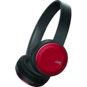 JVC HA-S190BT Headset - Stereo - Red - Wired/Wireless - Bluetooth - Over-the-head - Binaural - Circumaural