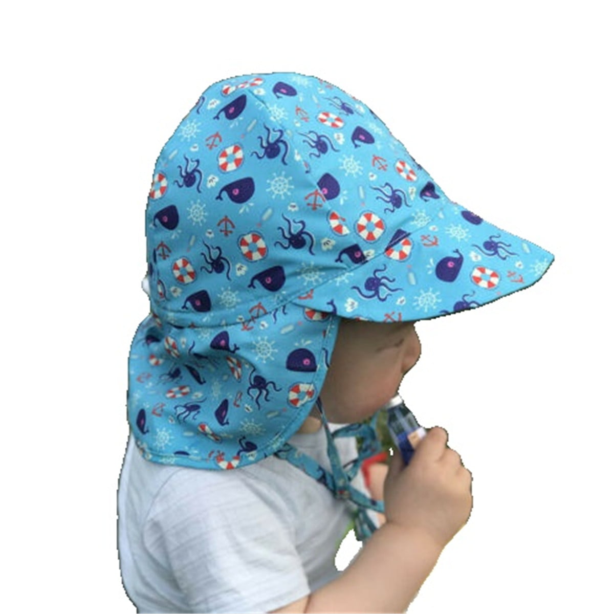 Toddler Baby Kids Summer Beach Legionnaire Caps Hats Breathable Sun Cap 