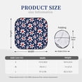 thumbnail image 3 of Naloa Daisy Flowers Print 2-Piece Windshield Sunshade,Foldable Car Front Window Sun Shades,for Most Sedans SUV Truck-Large, 3 of 6