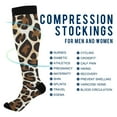 thumbnail image 4 of joogoo Leopard Animal Skin Socks Women Men Knee High Sock, 4 of 8