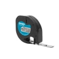 thumbnail image 7 of DYMO LT Plastic Labels for LetraTag Label Makers, Black print on Metallic Silver tape labels, 1/2-Inch x 13-Foot Roll, 7 of 7