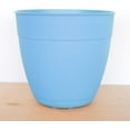 thumbnail image 4 of Bloem Dayton 12" x 7.5" x 11" Round Ocean Blue Cardboard Plant Pot with UV Resistance, 4 of 7