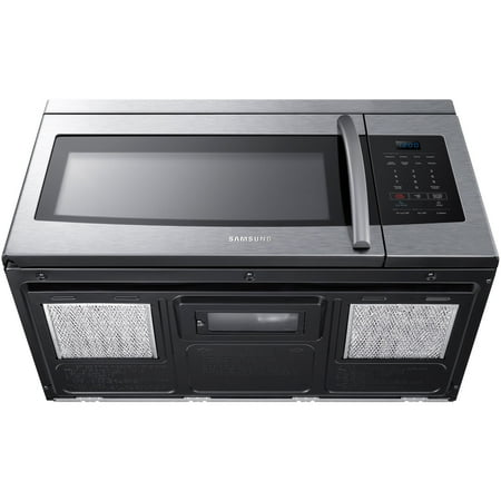 Samsung - 1.6 Cu. Ft. Over-the-Range Microwave - Stainless steel