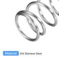 thumbnail image 4 of Compression Spring, 5Pcs 304 Stainless Steel, 9mm OD, 0.8mm Wire, 10mm Length, 4 of 6
