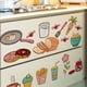 thumbnail image 4 of Removable Refrigerator Vinyl Stickers, Kitchen Wall Decals, Waterproof Peel and Stick Art, Modern Home Decor, Easy to Clean Wallpaper, Restaurant Cafe Decor, Reusable Wall Stickers for Cabinet Tile, 4 of 9