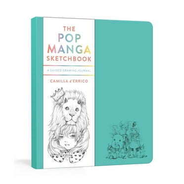 The Pop Manga Sketchbook: A Guided Drawing Journal (Illustrated edition) (Paperback)