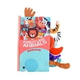 thumbnail image 4 of Libros para bebés, juguetes suaves para educación temprana, juguete sensorial, libro de tela con cola para relleno de medias, regalos de ducha, niños animales terrestres, 4 of 8