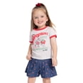 thumbnail image 3 of Strawberry Shortcake Toddler Girls Graphic Tee and Print Shorts Set, 2-Piece, Sizes 12M-5T, 3 of 8