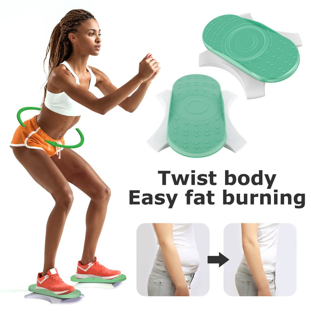 Twisting Waist Disc Split Type Twist Board Waist Trainer Waist Twister Plate for Body Shaping Fitness 10.2x 7.4in Walmart