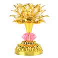 thumbnail image 4 of Lamp, LED  Lamp Dual Power Supply Golden Plated Lamp for Buddhism, 4 of 7