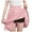 Pink, variant on Elainilye Fashion Womens Mini Skirt With Shorts High Waist Mini Pencil Skirt Hip Slim Short Skirt,Orange