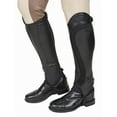 thumbnail image 2 of TuffRider Ladies Derby Leather Half Chaps- Black- XL, 2 of 2