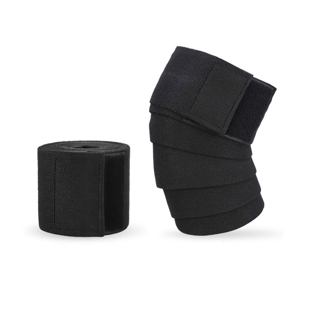 Weight Lifting Knee Wraps (Pair) Knee Wraps for Weightlifting
