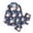 A-Light Blue1913, variant on XIAOCHA Women Halloween Print Pajama Set Long Sleeve Button Down Sleep Pant Set