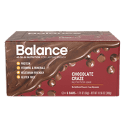 Balance® Bar Chocolate Craze, 1.76 ounce bars, 6 count