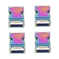 thumbnail image 2 of Side Release Buckle, Backpack Buckle Light Weight Fine Workmanship  For Household For Belt For Dog Collar Colorful,Silver, 2 of 8