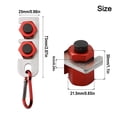 thumbnail image 4 of BTOER Auxiliary Clamp Stair Gauges For Layout Framing Square Attachment Rip Guide Speed Square Jigs For Carpentry Squares Stair, 4 of 9