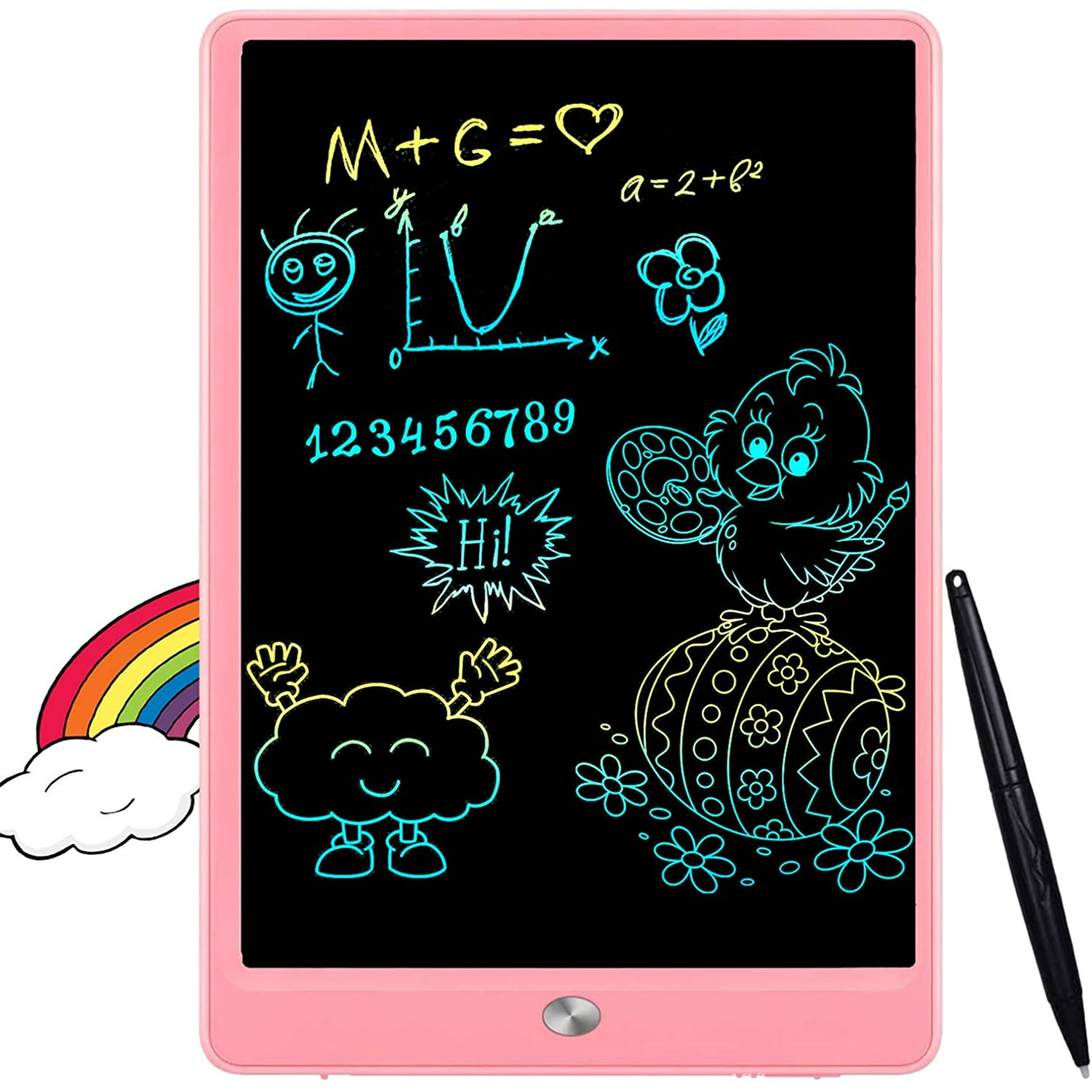 Tablette D'écriture LCD 15 Pouces, Tablette D'écriture Pour Enfants Tableau De Gribouillage Electronique Colore Planche A Dessin Effacable Planche 96710504