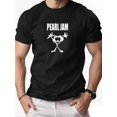 thumbnail image 1 of T-Shirt Graphique à Manches Courtes en Coton pour Hommes Pearl Jam - T-Shirt d'Été Décontracté à Col Rond Vert avec Design Imprimé Élégant, 1 of 6