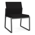 thumbnail image 1 of Fauteuil d'Appoint Sans Accoudoirs pour Réception Gansett / Acier Charbon / Noir, 1 of 7