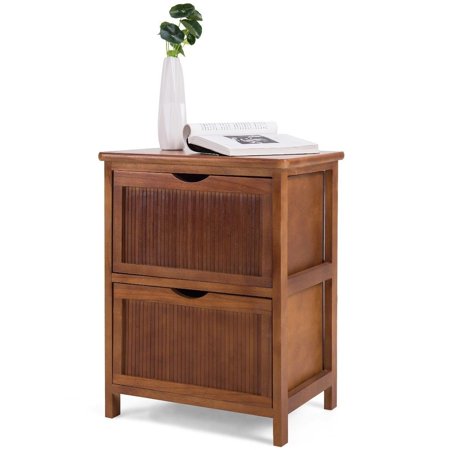 Wood Nightstands With Drawers Globe House Products GHP 16
