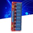 thumbnail image 1 of Módulo De Relé Optoacoplador De 8 Canales, Disparador Alto Y Bajo, Aislamiento De 5 V, 12 V O 24 V, Rendimiento Estable, Diseño Tolerante A Fallos, Luz Indicadora De, 1 of 7
