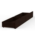 thumbnail image 5 of Arca Solid Wood Twin Over Twin Bunk Bed and Underbed Storage Drawers in Espresso, 5 of 8