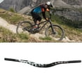 thumbnail image 4 of Handle Bar, Comfortable Mountain Bike Handlebar Aluminium Alloy Wide Compatibility  For Replacement Black, 4 of 8