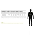 thumbnail image 6 of BRANDIT INDIVIDUAL WEAR Adult Male Fleece Full Zip Jacket, Color: Anthracite, Size: XL, 6 of 6