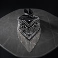 thumbnail image 4 of rhinestone bandana Fringe bandanas for women rhinestone bandana Western Bling Sparkly Bandanas 1 pack,One Size, 4 of 5