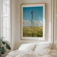 thumbnail image 6 of Windmill, Route 66 - New Mexico Photography Rural Landscape Rustic Scenic Farmhouse Nature Vintage Unframed Wall Art Print 18 x 24 inches, 6 of 13