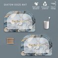thumbnail image 5 of Mecorevxz Bathroom Soft Diatomaceous Earth Absorbent Floor Mats Bathroom Toilet Doorway Quickly Dry Foot Mat Entry Door Mat Non-slip Mat, 5 of 9