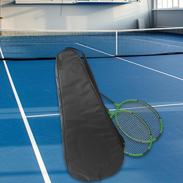Sac De Transport Pour Raquette De Badminton – Housse Imperméable Oxford, 70x27 Cm, Pour 2 Raquettes, Bandoulière Réglable, Protection Rembourrée