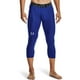 thumbnail image 1 of Leggings Under Armour HeatGear 3/4 para Hombre Azul Talla X-Grande, 1 of 4