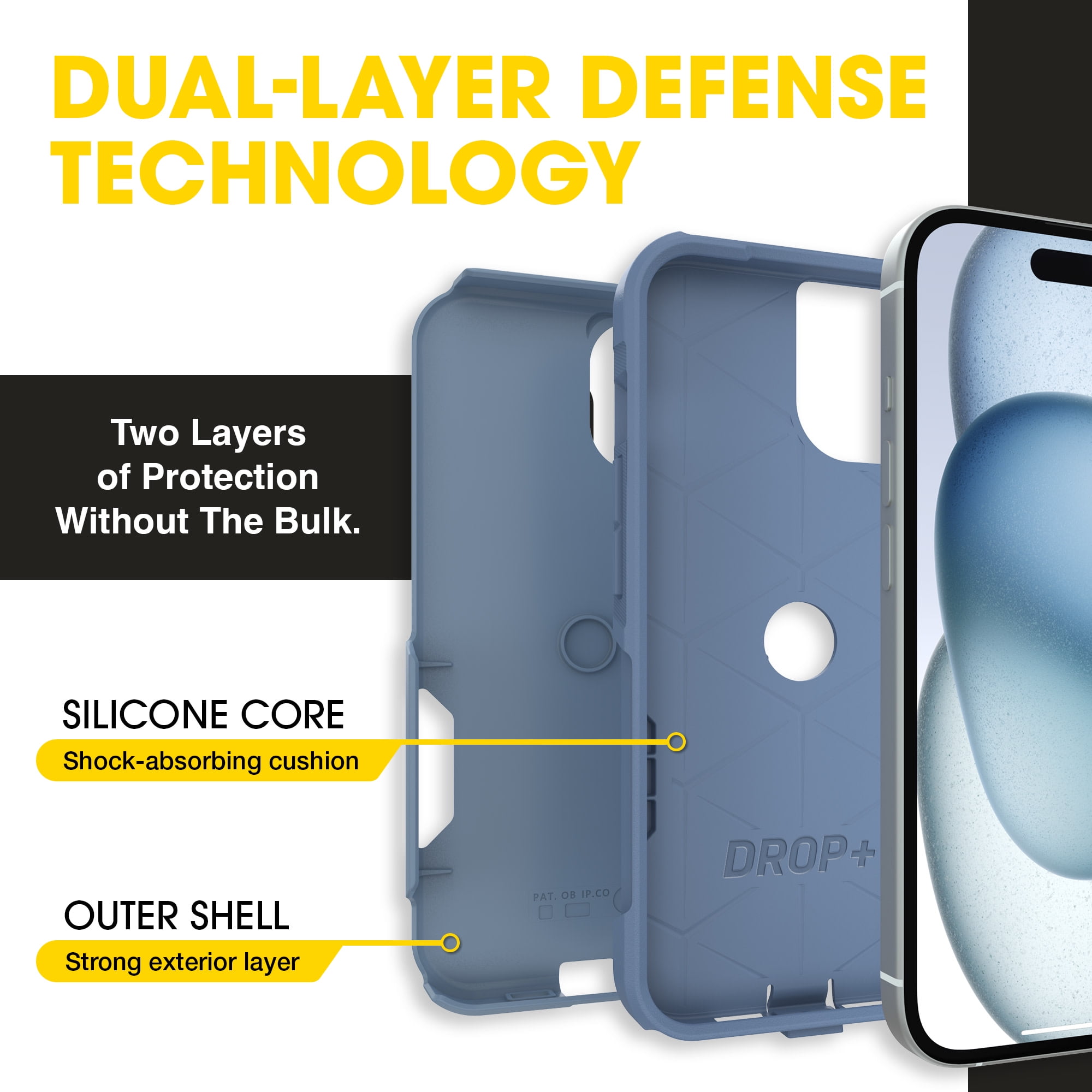 OtterBox iPhone 15, iPhone 14 and iPhone 13 Case Commuter Series for MagSafe