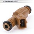 thumbnail image 4 of 1 Pc No.0280155963/988FFA Inyector de combustible para motor de automóvil FORD Escort 1995-2000 Coincidencia de flujo de combustible, 4 of 7