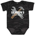 thumbnail image 3 of Inktastic Grandpa's Little Helper Boys Baby Bodysuit, 3 of 5