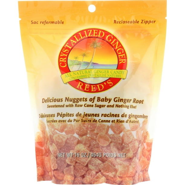 Reed's Crystallized Chews Ginger 16 oz.