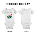thumbnail image 3 of South Africa Map Flag Boy Girl Bodysuits (White, 12-18 Months), 3 of 5