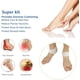 thumbnail image 3 of Taloneras de gel JAMW 3 pares Sencillez, 3 of 5