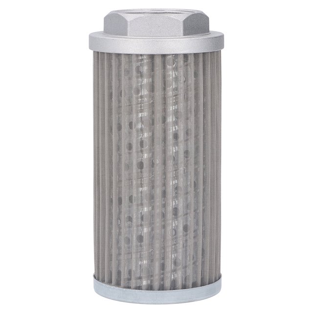 Elemento de filtro de aceite Conexión tubular Válvula de succión hidráulica Filtro de aceite de malla metálica