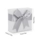thumbnail image 3 of Caja de Regalo con Lazo Gris y blanco Xihbxyly para Joyas, 3 of 7