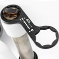 thumbnail image 1 of Langgg Bike Bicycle Front Fork Caps Wrench Aluminum Alloy for XCT RST XCR Black, 1 of 9