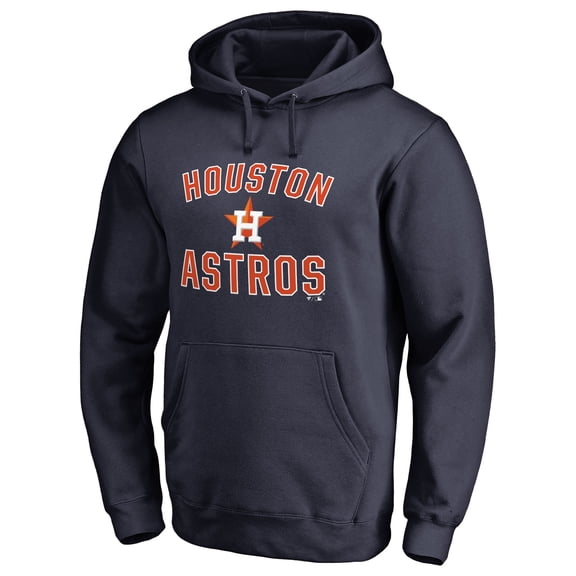 Men's Navy Houston Astros Victory Arch Pullover Hoodie