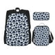 thumbnail image 1 of Balery black Skull white Mochila Escolar 3 en 1 para Niños - Mochila Resistente con Lonchera Térmica y Estuche - Mochila Escolar para Niños y Niñas, 1 of 7